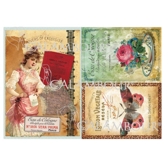 CALAMBOUR ДЕКУПАЖНА ХАРТИЯ 45/30 СМ - DGR 98
