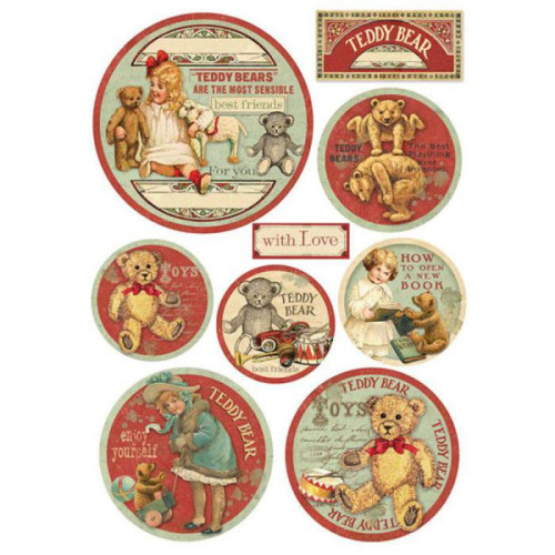 STAMPERIA DECOUPAGE RICE PAPER A4 - DFSA4198