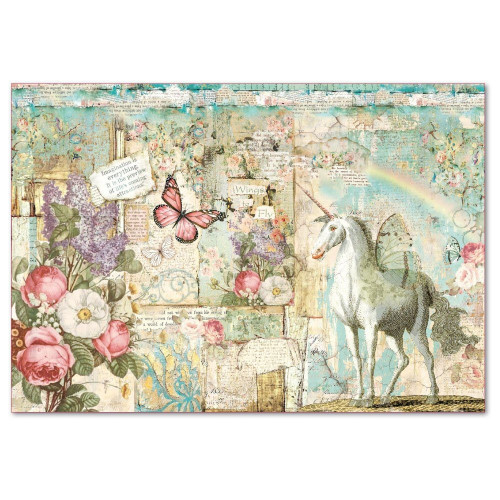 STAMPERIA DECOUPAGE RICE PAPER 48/33 - DFS393