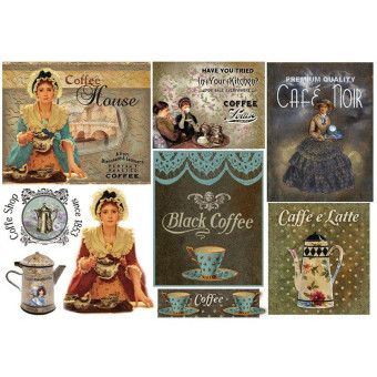 STAMPERIA DECOUPAGE RICE PAPER 48/33 - DFS216