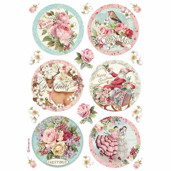 STAMPERIA DECOUPAGE RICE PAPER A4 - DFSA4475