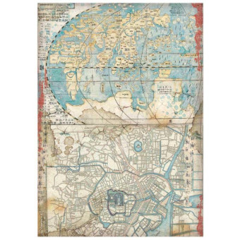STAMPERIA DECOUPAGE RICE PAPER A4 - DFSA4610