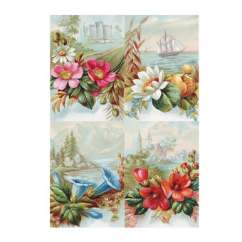 CALAMBOUR DECOUPAGE PAPER 48/33 CM - RP 65