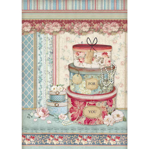 STAMPERIA DECOUPAGE RICE PAPER A4 - DFSA4397