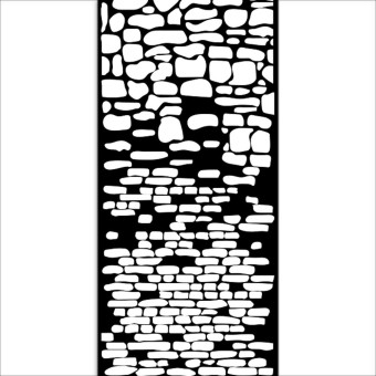 STAMPERIA MEDIA STENCIL - ШАБЛОН 12 Х 25 СМ - KSTDL74