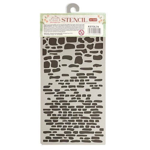 STAMPERIA MEDIA STENCIL - ШАБЛОН 12 Х 25 СМ - KSTDL74