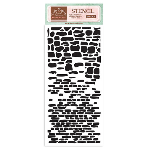 STAMPERIA MEDIA STENCIL - ШАБЛОН 12 Х 25 СМ - KSTDL74