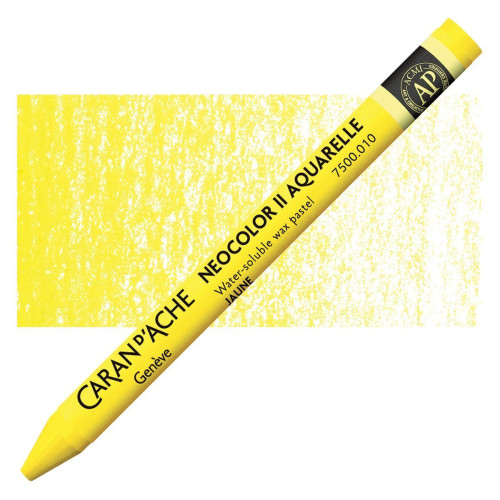 CARAN D'ACHE АКВАРЕЛНИ ПАСТЕЛИ NEOCOLOR II ЖЪЛТ
