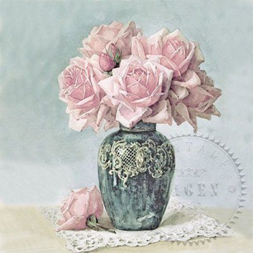 SAGEN VINTAGE NAPKINS FOR DECOUPAGE 33/33 CM - 80080