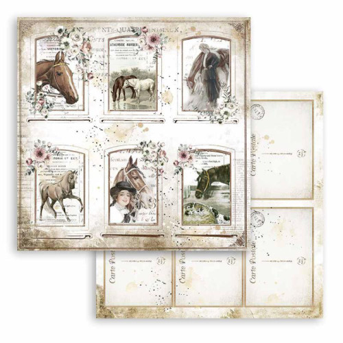 STAMPERIA DESIGNER CARD 30.5/30.5 CM - SBB802