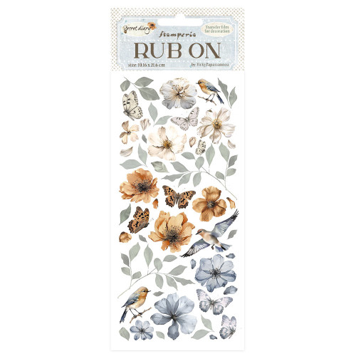 STAMPERIA SECRET DIARY RUB ON 10,16/21,6СМ-DFLRB82