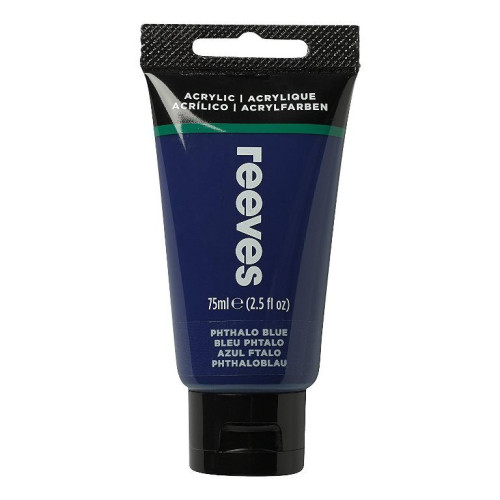 REEVES ACRYLIC PAINT 75 ML - PHTHALO BLUE 8341330