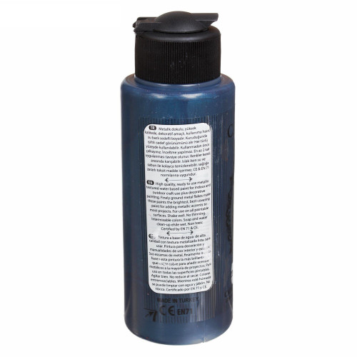 CADENCE ACRYLIC PAINT METALLIC 120 ML. - DARK TURQUOISE 224