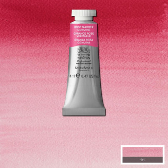 W&N АКВАРЕЛНА БОЯ PROFESSIONAL 14 МЛ - ROSE MADDER GENUINE