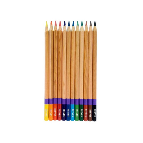 REEVES COLORED PENCILS 12 COLORS 8910112