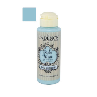 CADENCE АКРИЛНА БОЯ STYLE MATT 120 МЛ. - POWDER BLUE 9034
