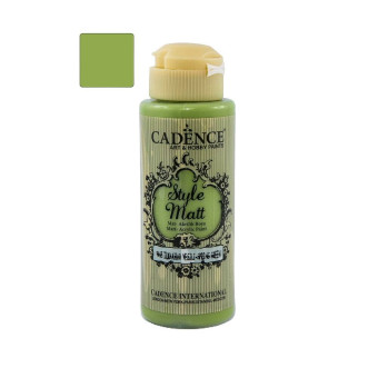 CADENCE АКРИЛНА БОЯ STYLE MATT 120 МЛ. - SPRING GREEN 9065