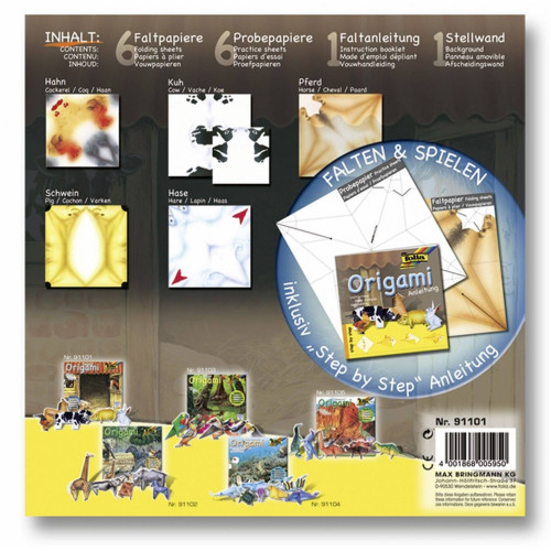 FOLIA ORIGAMI FARM SET