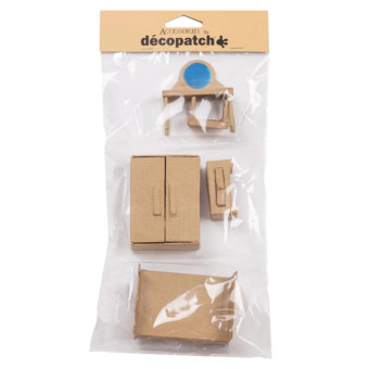 DECOPATCH МИНИ СПАЛНЯ ОТ ПАПИЕМАШЕ - AC924C