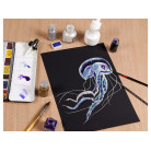 CLAIREFONTAINE СКИЦНИК ETIVAL BLACK A5, 300 ГР. 15 Л