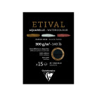 CLAIREFONTAINE СКИЦНИК ETIVAL BLACK A5, 300 ГР. 15 Л