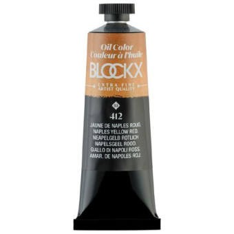BLOCKX МАСЛЕНА БОЯ NAPLES YELLOW REDDISH 35ML 213412BXC