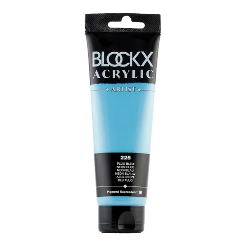 BLOCKX АКРИЛНА БОЯ BLUE FLUO 120ML 60225BXC