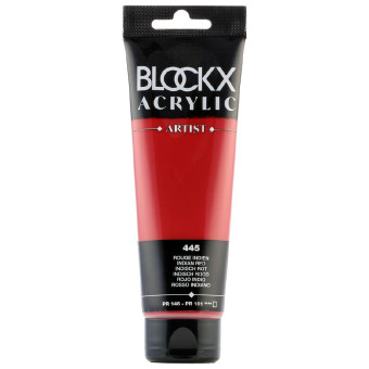 BLOCKX АКРИЛНА БОЯ INDIAN RED 120ML 60445BXC