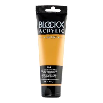 BLOCKX АКРИЛНА БОЯ CHROME YELLOW TITANIUM 120ML 60704BXC