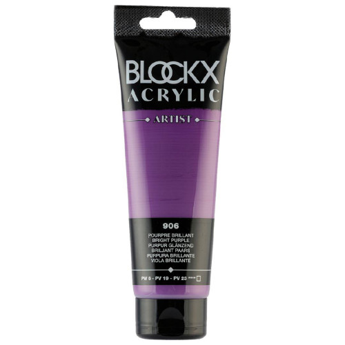 BLOCKX АКРИЛНА БОЯ BRIGHT PURPLE 120ML 60906BXC