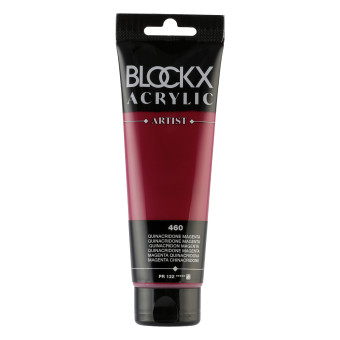 BLOCKX АКРИЛНА БОЯ QUINACRIDONE MAGENTA 120ML 60460XC