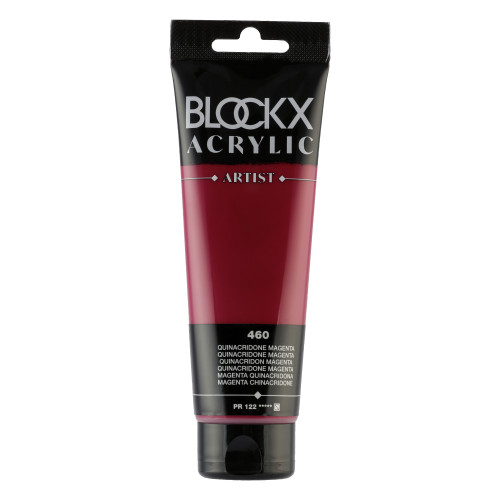 BLOCKX АКРИЛНА БОЯ QUINACRIDONE MAGENTA 120ML 60460XC