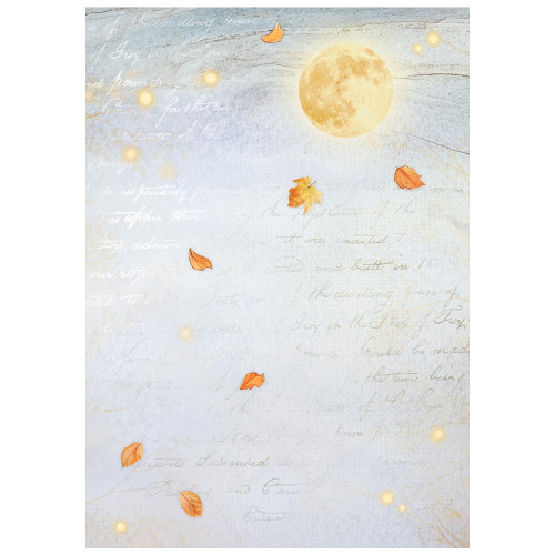 STAMPERIA WHISPERING WOODS DECOUPAGE PAPER 8PCS A6 DFSAK6045