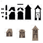 STAMPERIA SILENT SEA MDF ELEMENTS LANDSCAPE - KLSM46