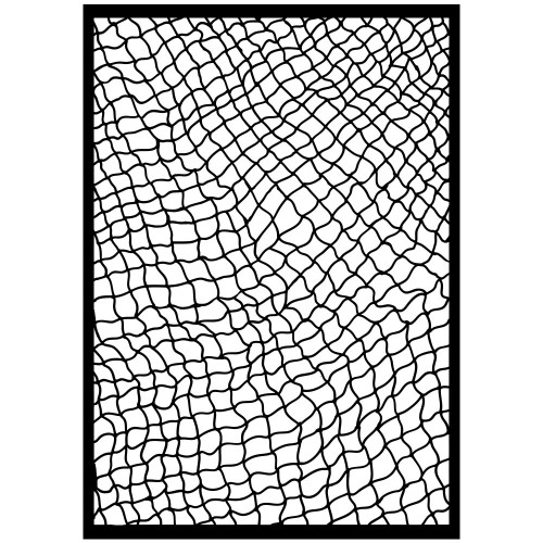 STAMPERIA ART STORIES ШАБЛОН FISHING NET 29.7Х42СМ-KSTDA3009