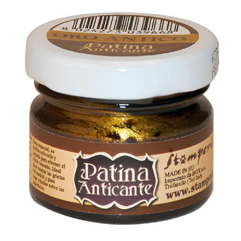 STAMPERIA ANTIQUE PATINA 20 ML - ANTIQUE PATINA OLD GOLD