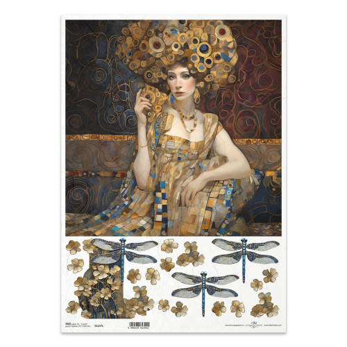 ITD COLLECTION ДЕКУПАЖНА ОРИЗОВА ХАРТИЯ А3 - R1247L