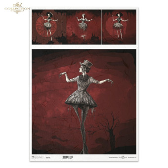 ITD COLLECTION ДЕКУПАЖНА ОРИЗОВА ХАРТИЯ А3 - R1356L