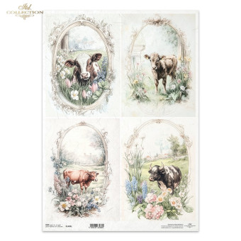 ITD COLLECTION ДЕКУПАЖНА ОРИЗОВА ХАРТИЯ А3 - R1409L