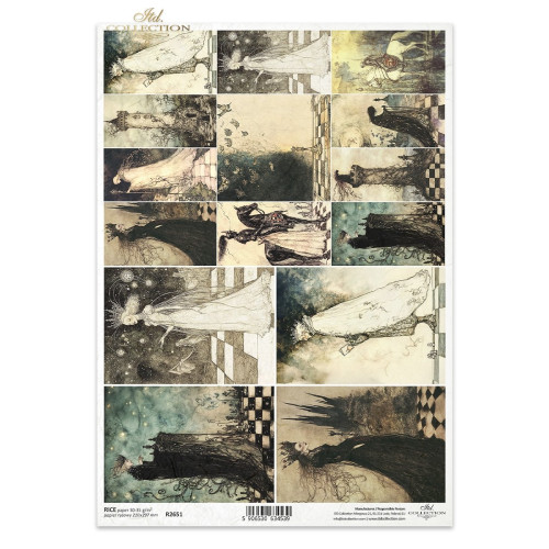 ITD COLLECTION ДЕКУПАЖНА ОРИЗОВА ХАРТИЯ А4 - R2651
