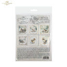 ITD COLLECTION MINI RICE PAPER SET 6PCS 14.8X14.8CM - RSM159