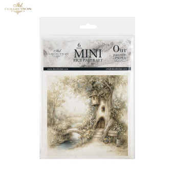 ITD COLLECTION MINI RICE PAPER К-КТ 6БР 14.8X14.8CM - RSM233