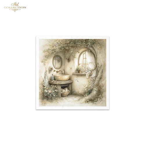 ITD COLLECTION MINI RICE PAPER К-КТ 6БР 14.8X14.8CM - RSM233