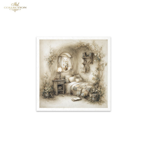 ITD COLLECTION MINI RICE PAPER К-КТ 6БР 14.8X14.8CM - RSM233