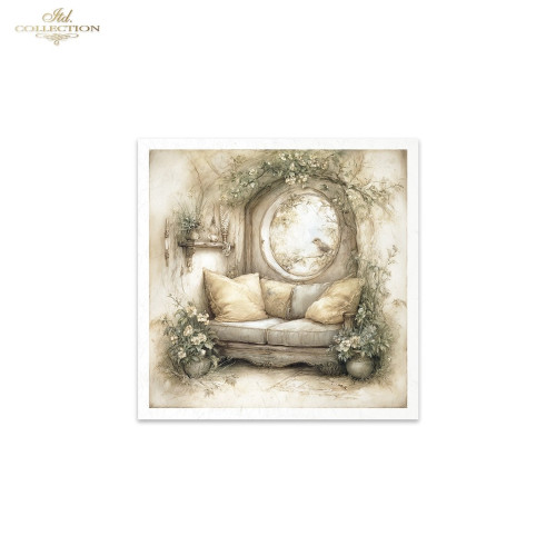ITD COLLECTION MINI RICE PAPER К-КТ 6БР 14.8X14.8CM - RSM233