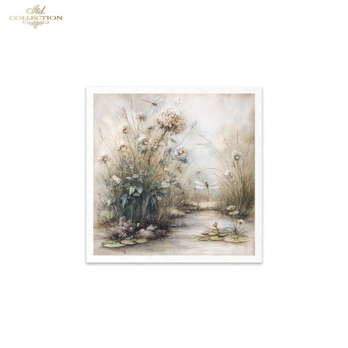 ITD COLLECTION MINI RICE PAPER К-КТ 6БР 14.8X14.8CM - RSM238
