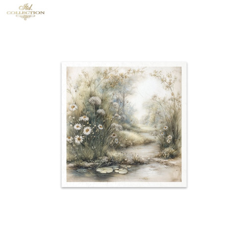ITD COLLECTION MINI RICE PAPER К-КТ 6БР 14.8X14.8CM - RSM238