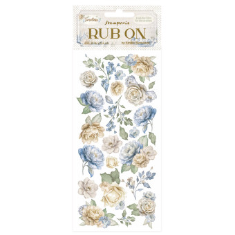 STAMPERIA TIMELESS RUB ON 10,16/21,6CM-DFLRB160