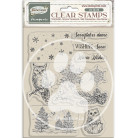 STAMPERIA THE OWL'S HOUSE SILICONE STAMP 14/18CM - WTK224