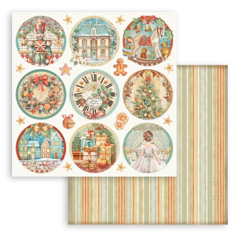 STAMPERIA THE NUTCRACKER CARDBOARD 30.5/30.5CM-SBB1016
